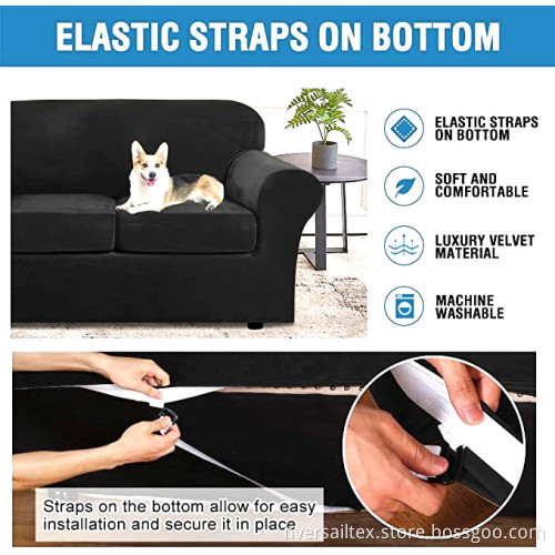 Home Textiles Stretch Couch Sofa Loveseat Covers